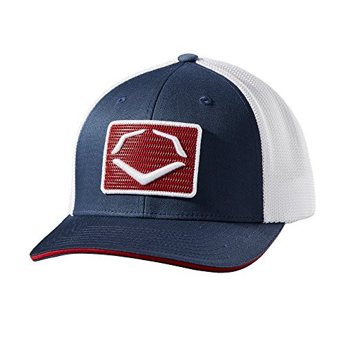 EvoShield Rank Flexfit ScarletWhite - SmallMedium