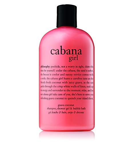 philosophy cabana girl shampoo shower gel   bubble bath 16 oz