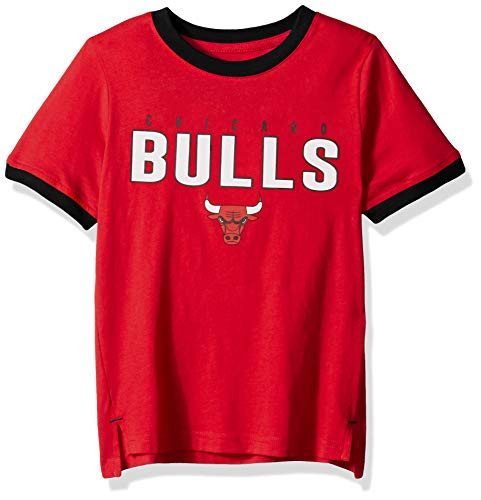 Outerstuff NBA NBA Kids   Youth Boys Chicago Bulls Key Short Sleeve Fashion Tee Red Kids Medium5-6