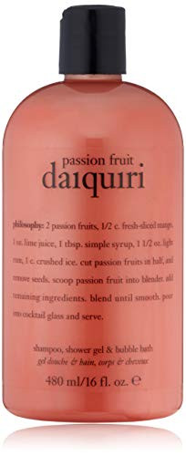 philosophy passion fruit daiquiri shampoo shower gel   bubble bath 16 oz