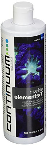 Continuum Aquatics Marine Elements T - Minor Trace   Rare Earth Mineral Complex for All Marine   Reef Aquariums 500-ml