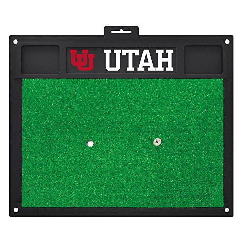 FANMATS NCAA Utah Utes University of Utahgolf Hitting Mat Team Color One Size