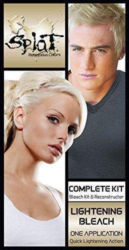 Splat Semi permanent Hair Color Kit inLightening Bleach