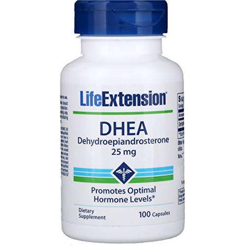 Life Extension - Dhea - 25 Mg - 100 Caps Pack of 2