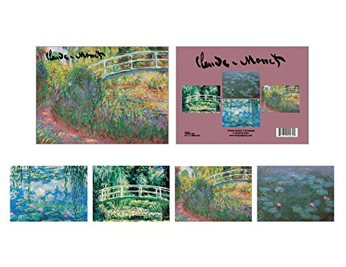 Boxed Set of 16 Fine Art Note Cards with Envelopes - Monet