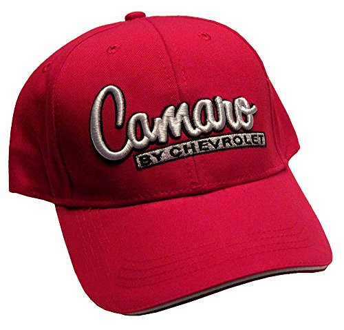 Gregs Automotive Camaro Hat Cap in Red Compatible with Chevrolet Chevy - Bundle with Driving Style Decal