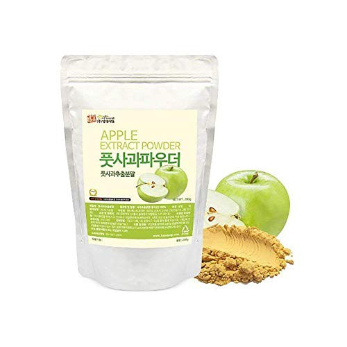 Green Apple Extract Powder Natural 100 Pure Fresh Dietary Fiber Vitamin C 200g