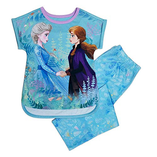 Disney Anna and Elsa Sleep Set for Girls - Frozen 2 Size 4 Disney Anna and Elsa Sleep Set for Girls - Frozen 2 Size 4
