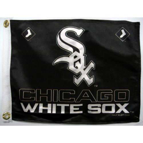 MLB Chicago White Sox Boat and Golf Cart Flag