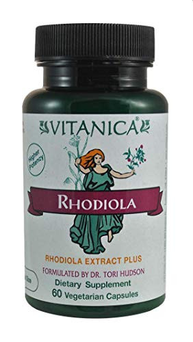 Vitanica Rhodiola Rhodiola Extract Plus Vegan 60 Capsules