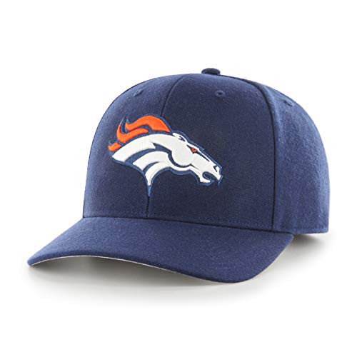 OTS NFL Denver Broncos Mens All-Star DP Adjustable Hat Team Color One Size