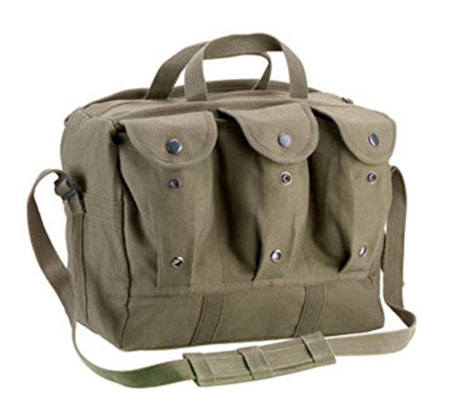 Rothco Canvas Medical Equipment BagMag Bag Olive Drab Size