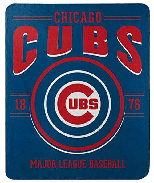Northwest MLB Chicago Cubs 50x60 Fleece Southpaw DesignBlanket Team Colors One Size Northwest MLB Chicago Cubs 50x60 Fleece Southpaw DesignBlanket Team Colors One Size
