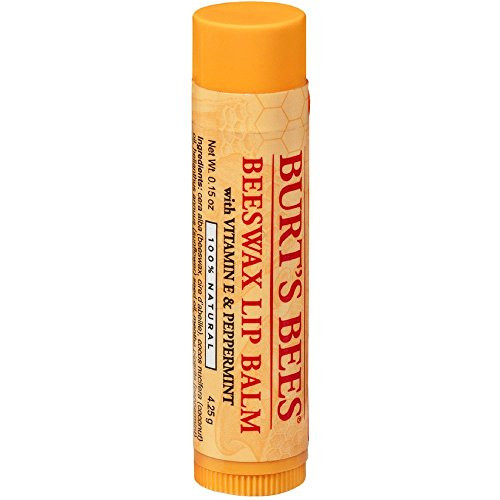 Burts Bees Beeswax Lip Balm with Vitamin E Peppermint 0_15 oz Pack of 6 Burts Bees Beeswax Lip Balm with Vitamin E Peppermint 0_15 oz Pack of 6