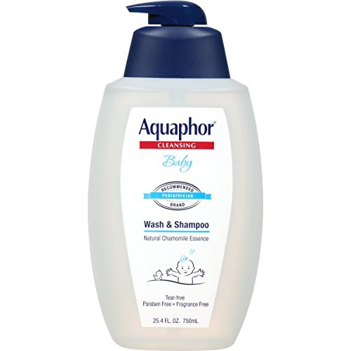 Aquaphor Baby Wash and Shampoo, 25.4 Fluid Ounce - Pediatrician Recommended Brand