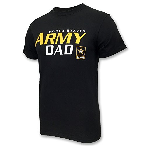UNITED STATES ARMY DAD T-SHIRT - 2XL Black
