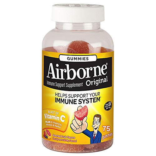 Airborne Immune Support Supplement 75 Gummies