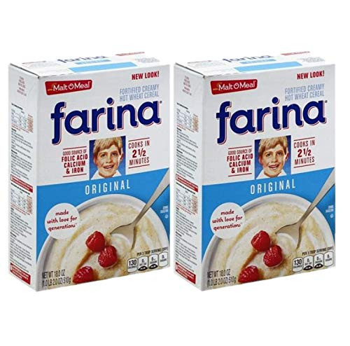 Farina Hot Wheat Cereal -18 oz Pack of 2