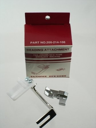 Janome Serger Overlock Beading Attachment