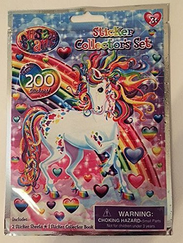 Lisa Frank 200 Sticker Collectors Set - Varied Cover Design by Lisa Frank
