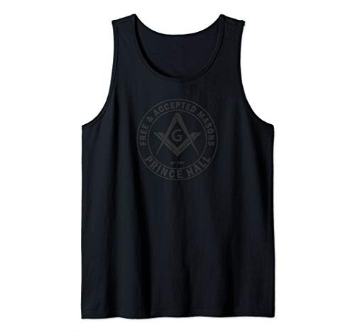 Masonic Prince Hall F   AM Masons Stealth Freemason Tank Top