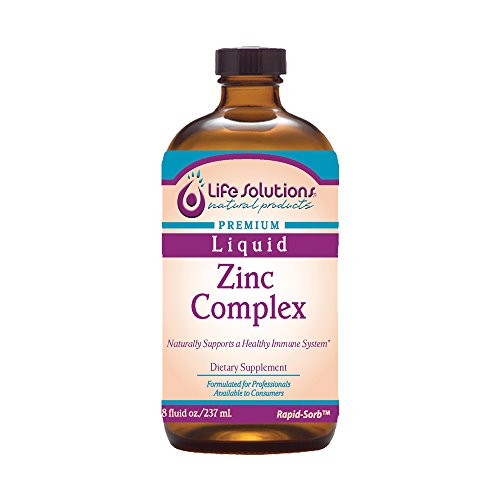 Life Solutions Natural Products Liquid Zinc Complex 8oz