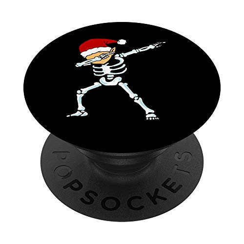Dabbing Xmas Skeleton With Santa Head Christmas Pun Gift PopSockets Grip and Stand for Phones and Tablets Dabbing Xmas Skeleton With Santa Head Christmas Pun Gift PopSockets Grip and Stand for Phones and Tablets