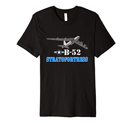 Proud Air Force Bomber Airplane T shirt -B-52 Stratofortress Premium T-Shirt
