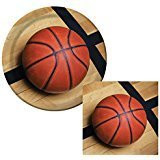 Sports Fanatic Basketball Bundle 9" Plates (16) Lunch Napkins (18)