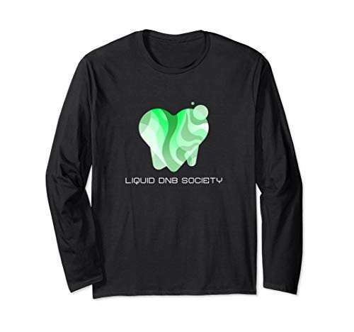 Liquid DnB Music Junglist EDM Drum And Bass Long Sleeve T-Shirt