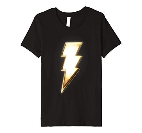 Kids DC Comics Shazam Lightning Bolt Premium T-Shirt