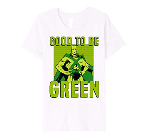 Kids DC Comics St_ Patricks Day Martian Manhunter Green Portrait Premium T-Shirt