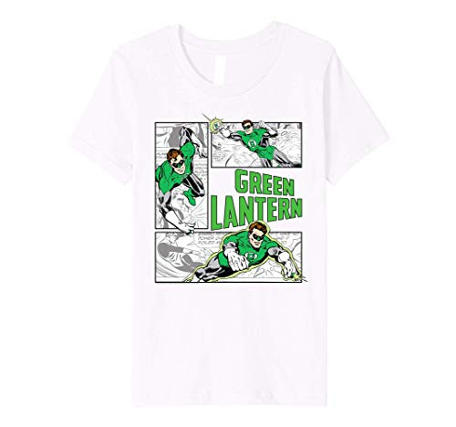 Kids DC Comics Green Lantern Comic Panels Premium T-Shirt