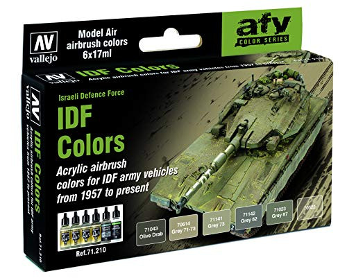 Vallejo Model Air Set - IDF Army Colors Vallejo 71210
