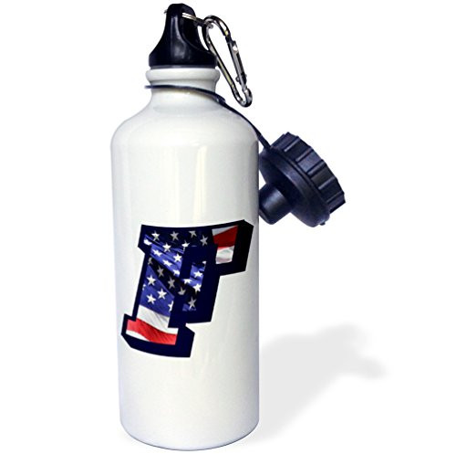 3dRose American Flag F Sports Water Bottle 21 oz Multicolor 3dRose American Flag F Sports Water Bottle 21 oz Multicolor