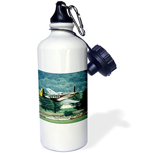 3dRose North American P-51 D Mustang War plane US24 BFR0082 Bernard Friel Sports Water Bottle 21 oz White 3dRose North American P-51 D Mustang War plane US24 BFR0082 Bernard Friel Sports Water Bottle 21 oz White