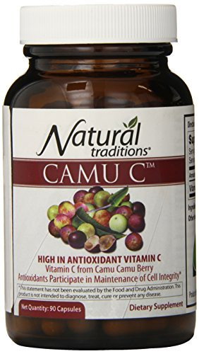 Natural Traditions Camu Camu Berries Powder 90 capsules 500mg