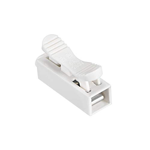 uxcell Spring Wire Connectors Quick Connector Press Type Terminal Barrier Block 1 Position 150pcs