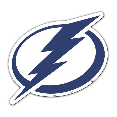 Fremont Die NHL Tampa Bay Lightning Vinyl Team Logo Magnet 12 Team Colors