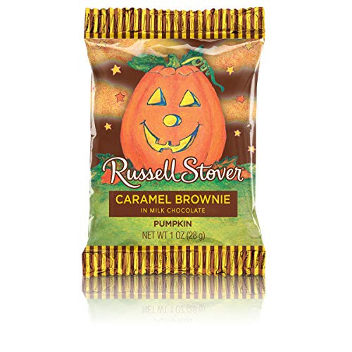 Russell Stover Milk Chocolate Bar Caramel Brownie Pumpkin 1 Ounce 36 Count Russell Stover Milk Chocolate Bar Caramel Brownie Pumpkin 1 Ounce 36 Count