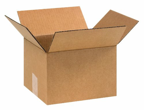 Aviditi 986 Corrugated Cardboard Box 9 L x 8 W x 6 H Kraft for Shipping Packing and Moving Pack of 25
