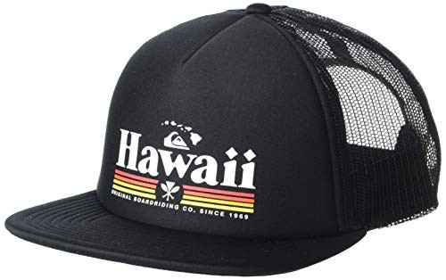 Quiksilver Mens HI Native Scenes HAT Black 1SZ