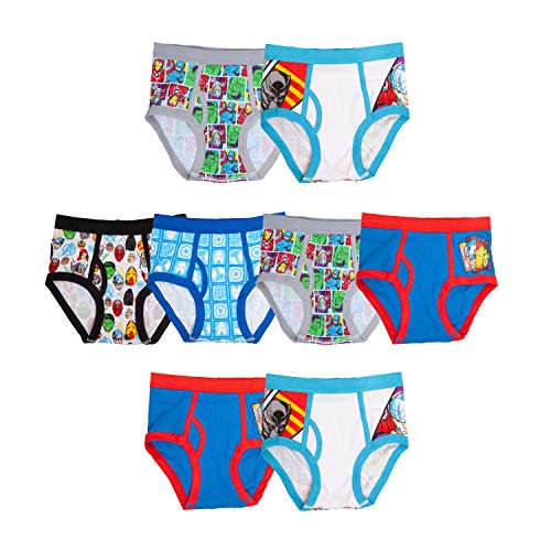 Marvel Boys Hero Avengers Underwear Multipacks Avngr 8pk Brief 6