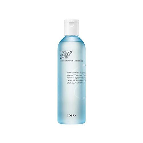 COSRX Hydrium Watery Toner 280ml  9_46 fl_oz  Hyaluronic Acid Moisture Toner  Korean Skin Care Cruelty Free Paraben Free