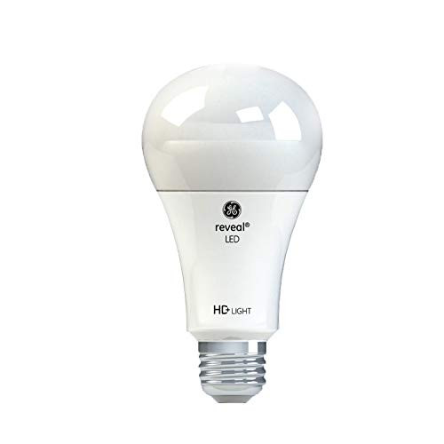 GE Lighting 46228 Refresh HD LED 3-Way 30/100-Watt Replacement A21 Bulb Medium Base, California Resident, Daylight