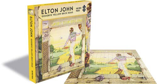 RockSaws Elton John Jigsaw Puzzle Goodbye Yellow Brick Road