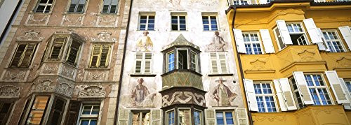 Posterazzi Low angle view of old buildings Bolzano Italy Poster Print 27 x 9