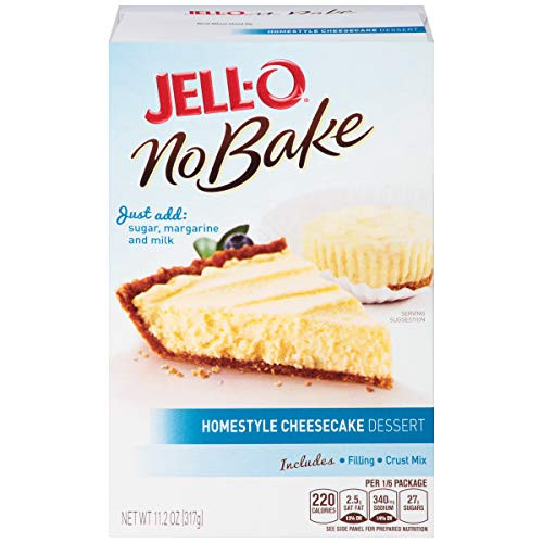 Jell-O No Bake Homestyle Cheesecake Dessert Kit 11_2 oz Boxes Pack of 6
