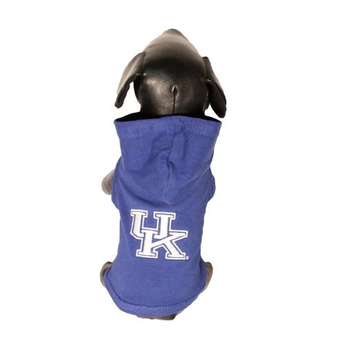 NCAA Kentucky Wildcats Collegiate Cotton Lycra Hooded Dog Shirt Team Color Small