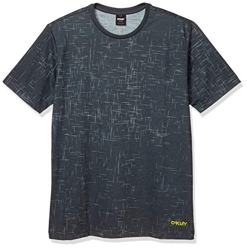 Oakley Mens Geometric Street Ss Tee Uniform Grey L